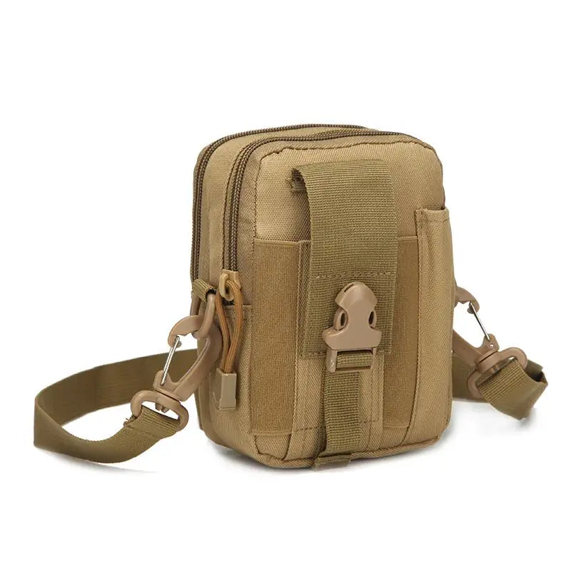 Camouflage Belt Zipper Waist Pack Men's Casual Bag