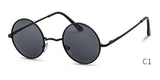 Round Sunglasses Men Polarized UV400 High Quality Brand