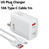120W USB GaN Charger Quick Charge 3.0 Fast