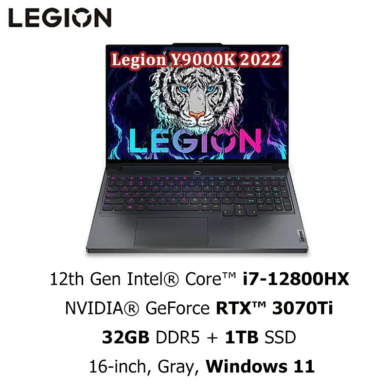 Lenovo Legion Y9000K Gaming 2022 Laptop i912900HXi712800HX RTX3080Ti