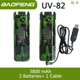 Baofeng UV 82 BL-8 Battery Walkie Talkie Ham
