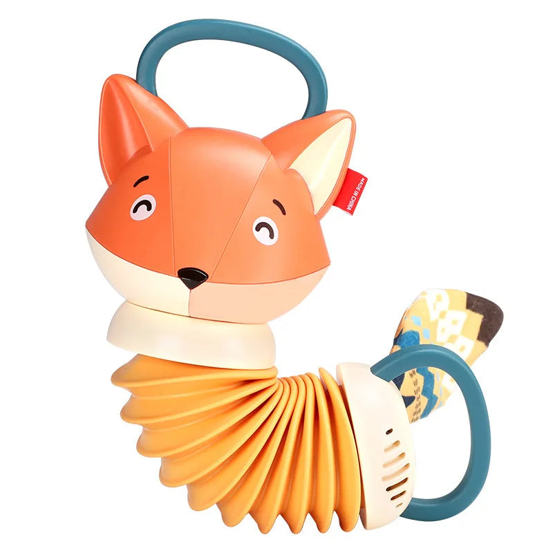 Cartoon Fox Music Accordion Toy Instruments Learning Early