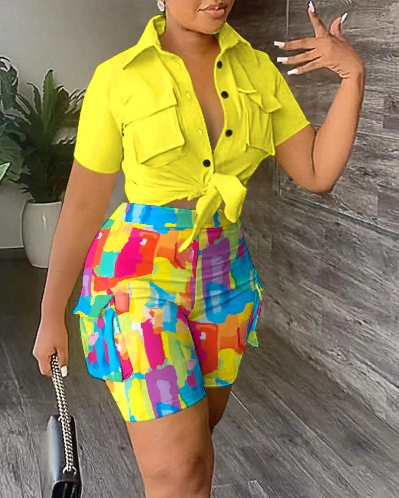 Two Piece Sets Women Outifits 2023 Summer Fashion