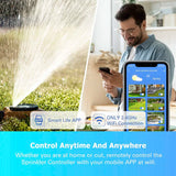 TINO WiFi Smart 8-Zone Sprinkler Controller Garden Watering