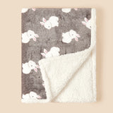 Winter Baby Blanket Fleece Warm Quilt Newborn Bedding