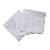 5Pcs/lot Solid lace cotton Lady Handkerchiefs Women girl