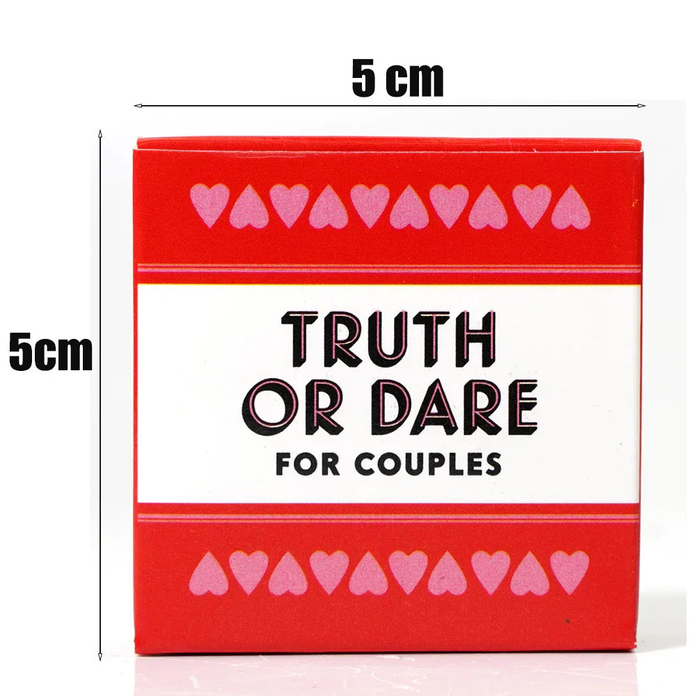 Truth or Dare for Couples Card Game Drunk