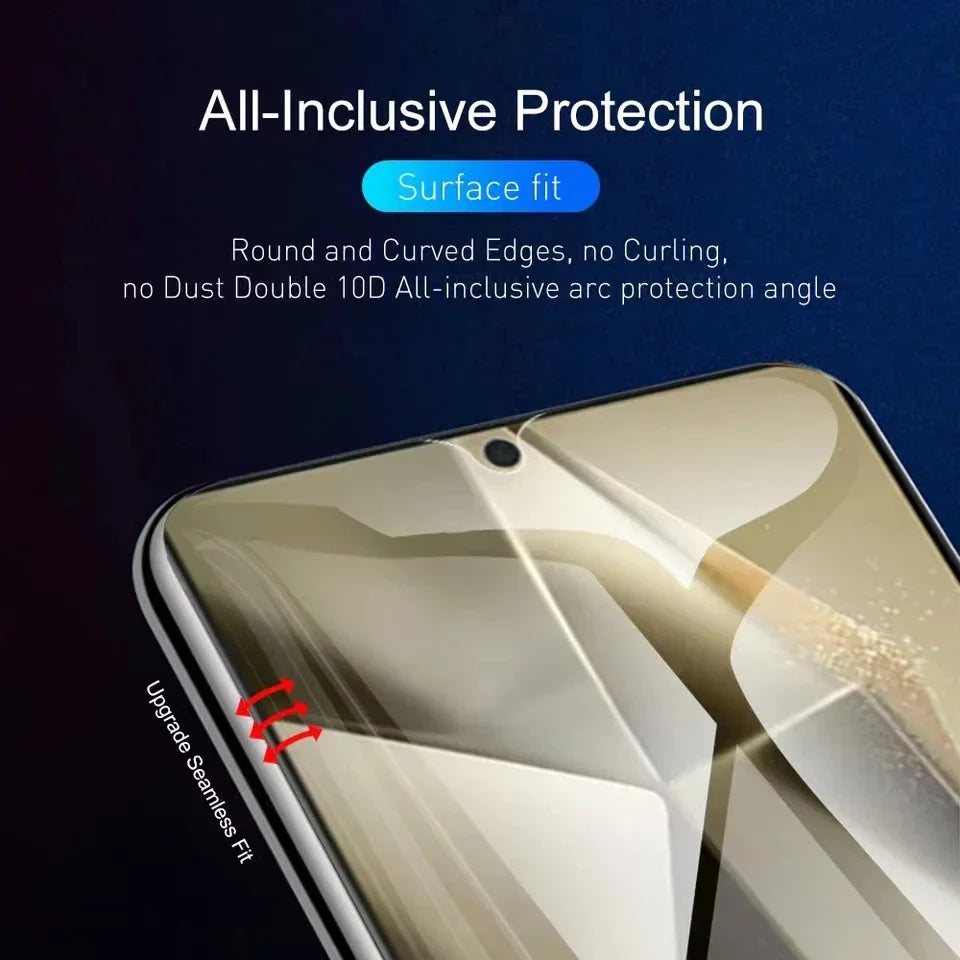 3PCS Full Cover Screen Protector Hydrogel Film for