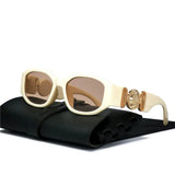 LeonLion Vintage Oval Sunglasses Women Brand Designer Glasses