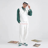 Popping Dance performance suit men Hip Hop suit