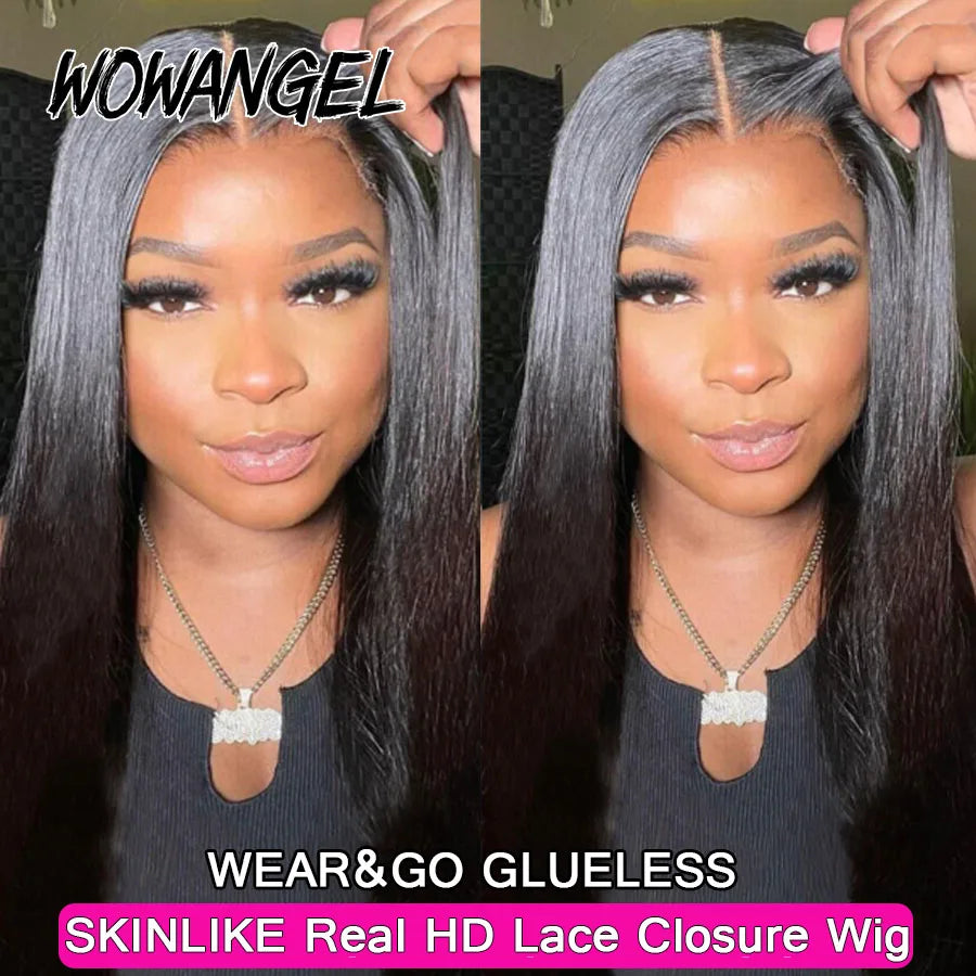 WOWANGEL Bye Bye Knots Wig 5x5 HD Lace