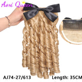 AS Synthetic Retro Ponytail with Comb Europen Princess