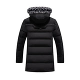 Men's Thick Fleece Winter Jacket Fashion Fur Hooded