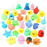 10pcs Baby Bath Toys Cute Animals Swimming Water