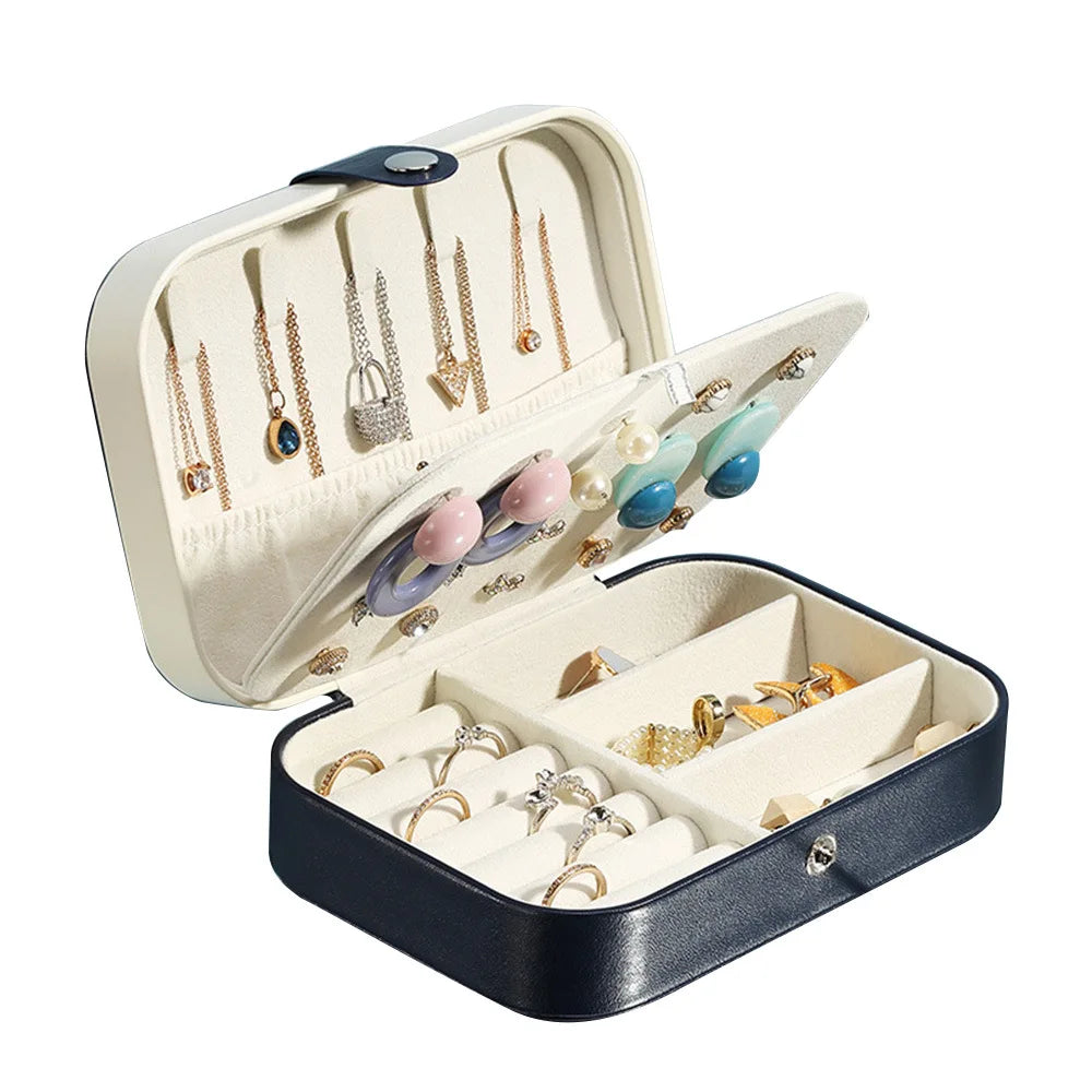 Portable Jewelry Box Jewelry Organizer Display Travel Jewelry