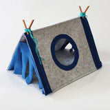 Small Pet Nest Felt Tent Rabbit Nest Hamster