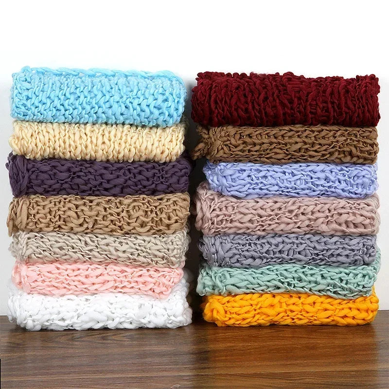 Newborn Photography Props Article Wool Blanket Baby Accessories