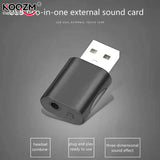 USB Sound Card USB To 3.0mm 3.5mm Audio