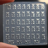 1PCS Silicone Miniature Mini Gummy Candy Mould 1/12