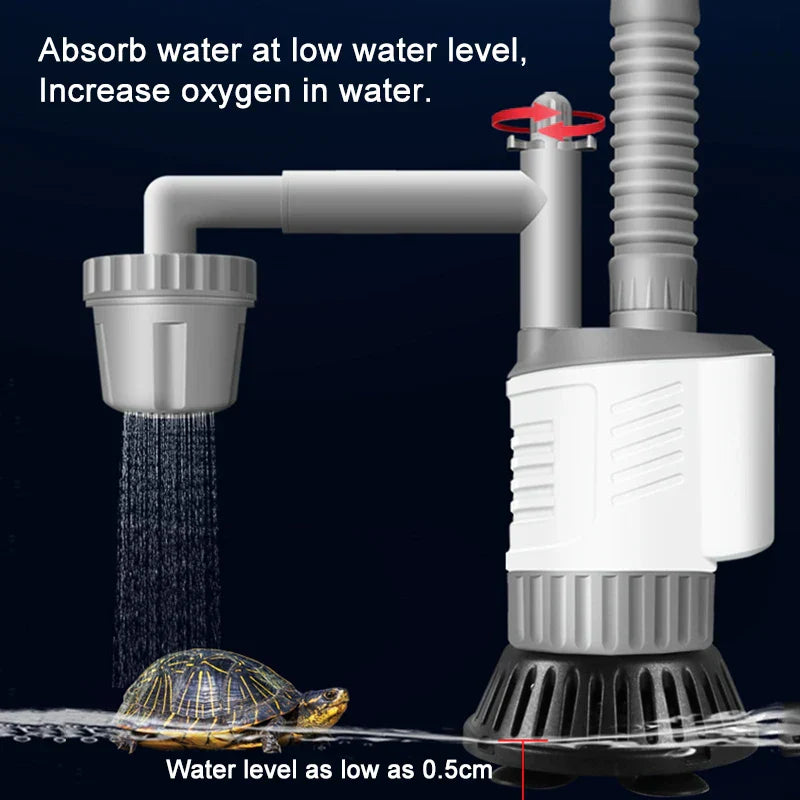 Aquarium Water Change Pump Electric Fish Tank Cleaning