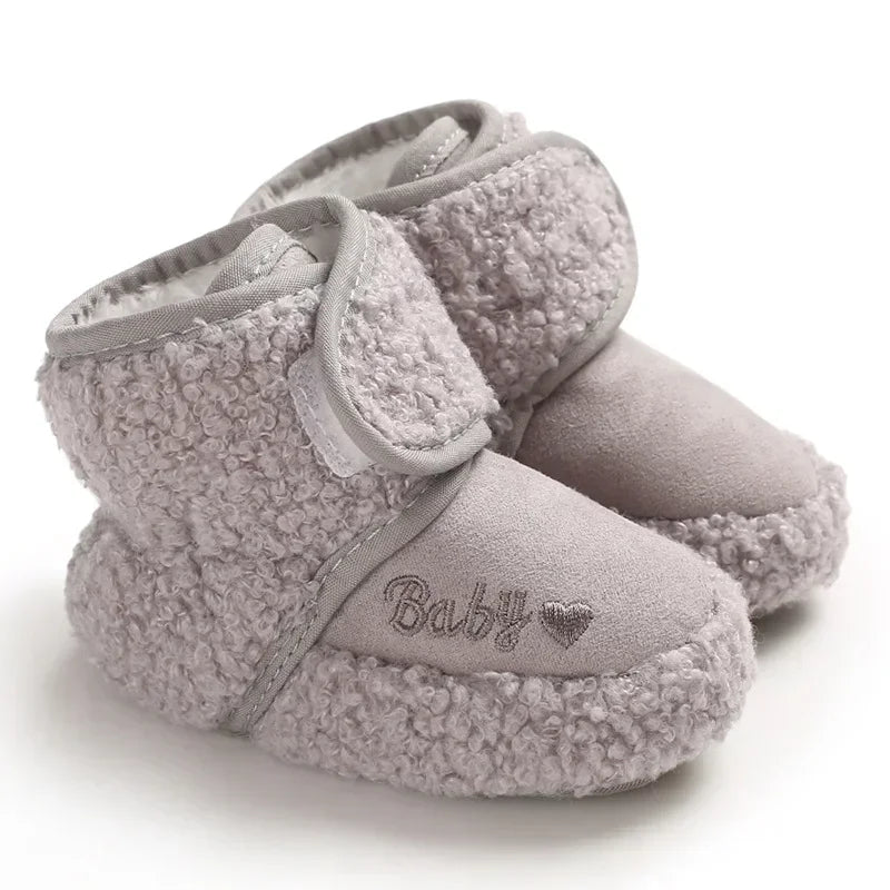 Warm Infant Toddler Crib Snow Boots Soft Comfortable