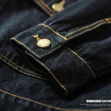 Spring Autumn New Men's Denim Jacket Loose Trend