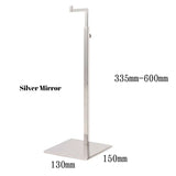 Stainless Steel Single Hook Adjustable Height Handbag Display