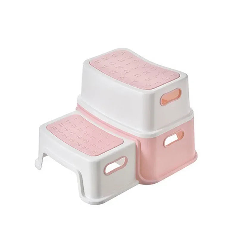 ABS Kids Step Stool Stairs Portable Plastic Platforms