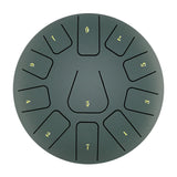 8 Inch Steel Tongue Drum 11 Notes Handpan