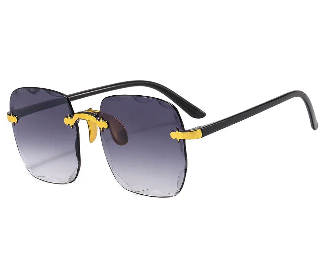 2024 New Frameless Cut Edge Sunglasses Fashion Summer