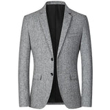New Blazers Men Fashion Slim Casual Suits Coats