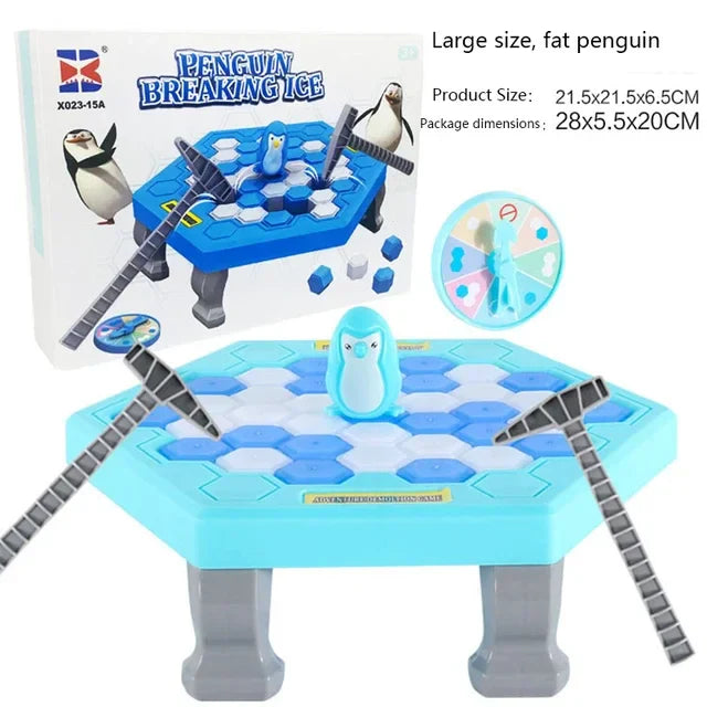Penguin Breaking Ice Table Game Parent-child Interactive Puzzle