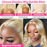 Melodie 40inch 613 Honey Color Body Wave 13x6