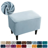 Velvet Wingback Chair Covers Stretch Wing Armchair Cover