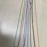 2024 Jewelry Trends Colorful Cross Women's Necklace Versatile