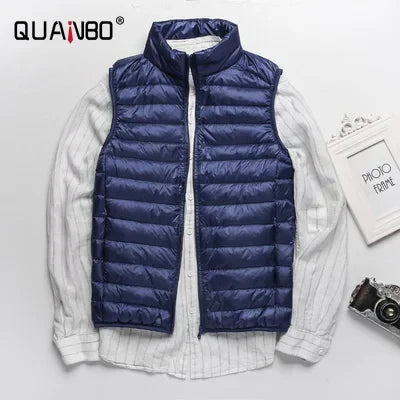 Men's Sleeveless Puffer Jacket 2023 New Autumn Spring