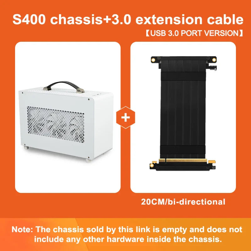 Gintol S400 ITX Computer Case Support SFX Power