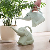 Elephant Shape Watering Can Pot Home Garden Flowers