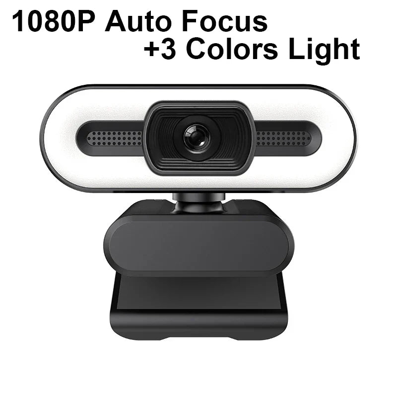 Portable Full HD 1080P 2K 4K Webcam PC