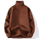 2023 Winter Mens Turtleneck Sweater Trend Thick Bottoming