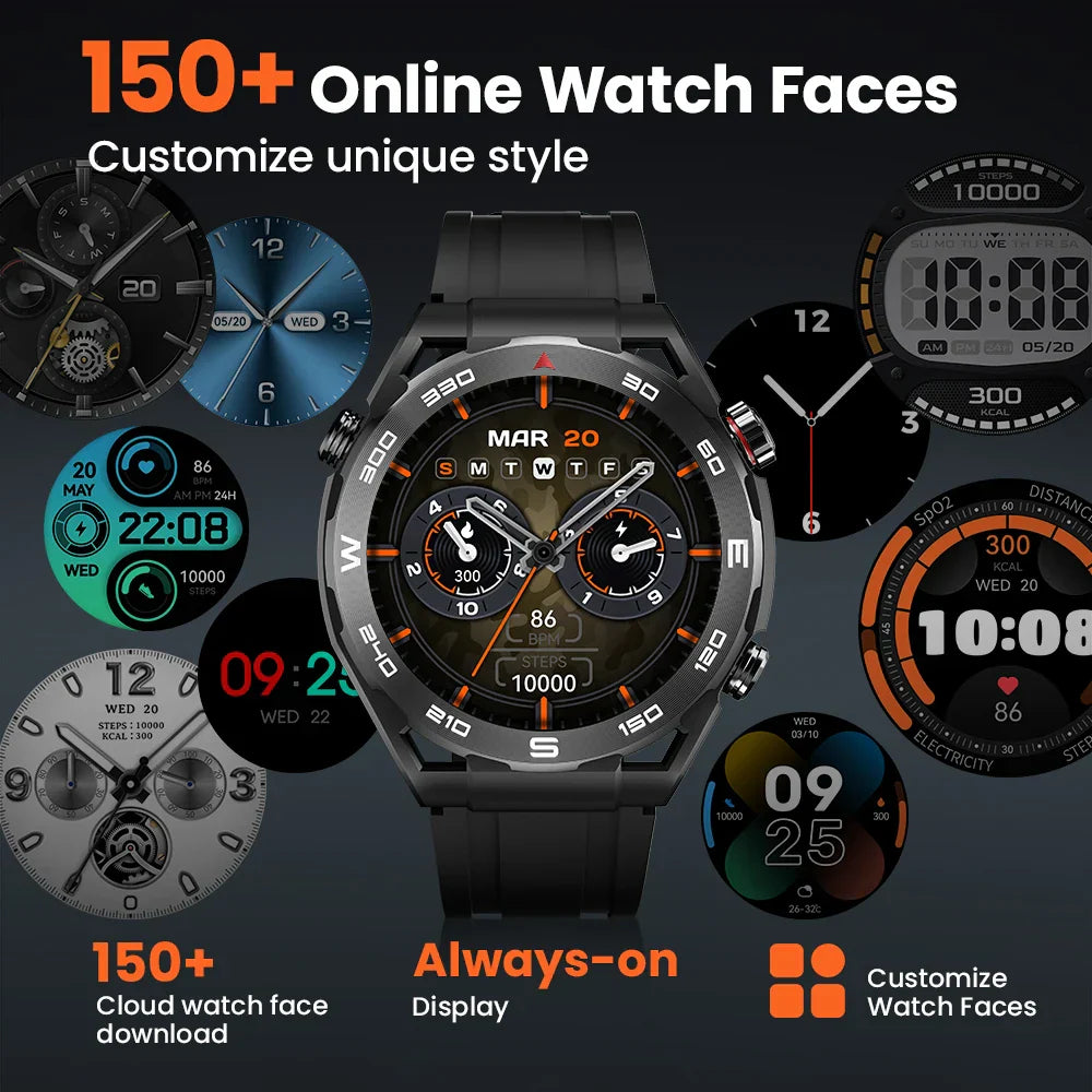 HAYLOU Watch R8 Smartwatch 1.43'' AMOLED HD Display