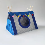 Small Pet Nest Felt Tent Rabbit Nest Hamster