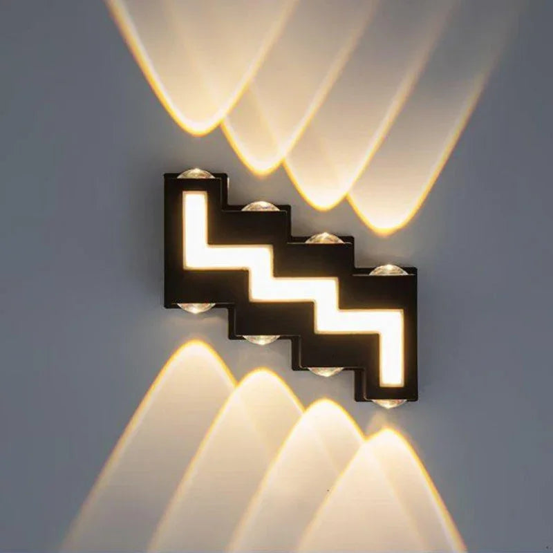 Creative Design Dual Head Luminous Porch Light Outdoor
