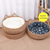 Four Seasons Universal Pure Handmade Vine Woven Cat