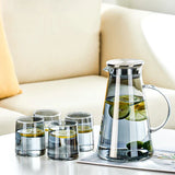 GIANXI Glass Cold Water Jug Transparent Heat Resistant