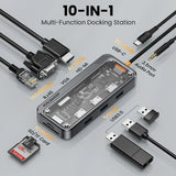4K 5GB USB C Hub Dock Station Type