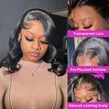 250% Body Wave 13x4 13x6 Cheap Short Bob