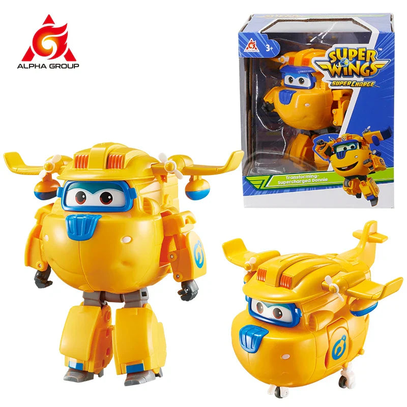 Super Wings 5 Inches Transforming Jett Dizzy Donnie