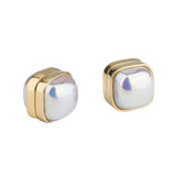 Weight Loss Magnet Earring Zircon Crystal Strong Magnetic