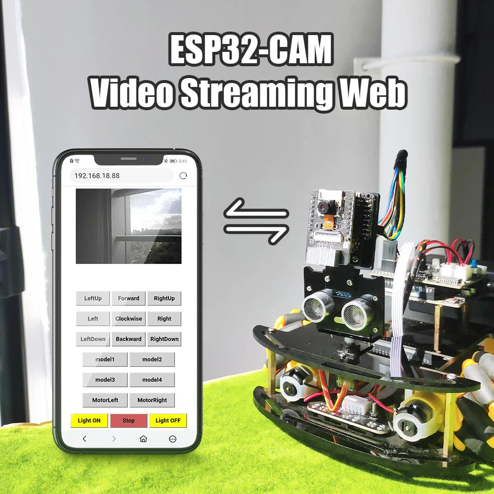 Robot Starter Kit For Arduino Programming with ESP32